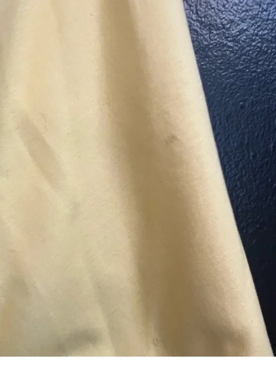 The Limited Canary Yellow Belted Trench Coat - Picture 6 of 7